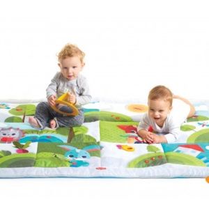 SkipHop XL Baby Playmat in Meadow SOFT and portable